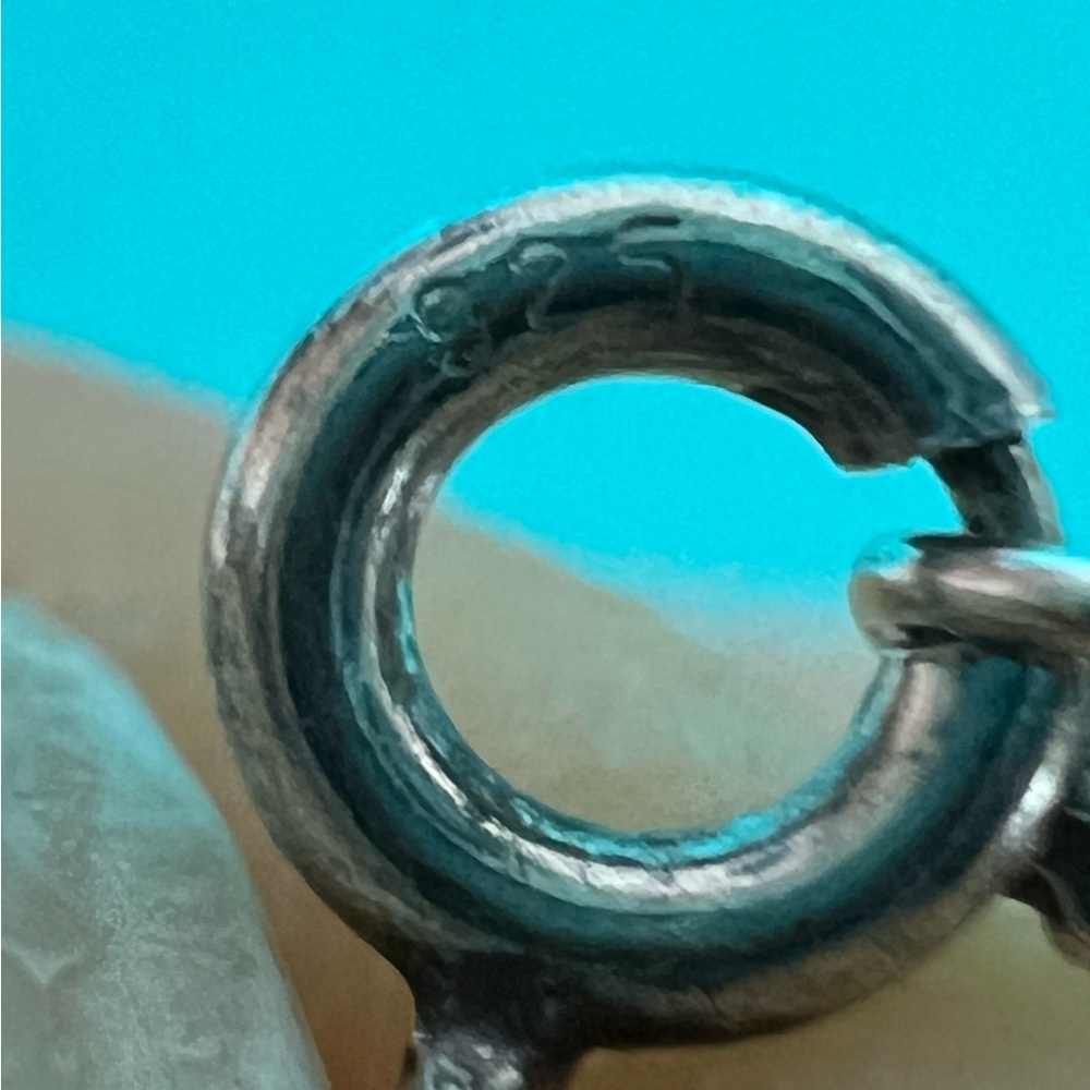 🔴Authentic TIFFANY & CO Sterling Silver Long Chain large KeyPendent Necklace 🔴 - Picture 11 of 13